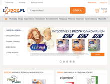 Tablet Screenshot of doz.pl